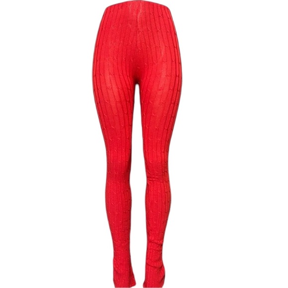 Ribbed Thermal Leggings - Picture 2 of 7
